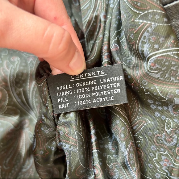 ✨HOST PICK ✨ Men's Vintage Trail’s End Black Genuine Leather Jacket - Picture 8 of 10